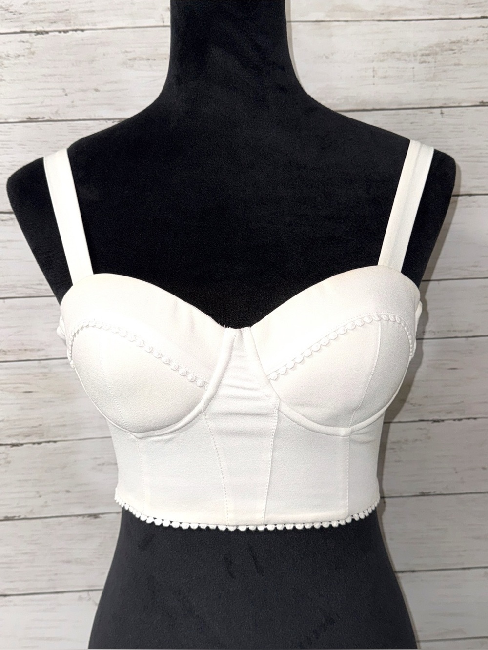 Bebe Corset Crop Top